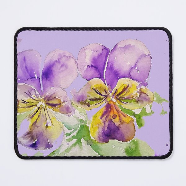 Item preview, Viola Watercolor Purple Flower designed and sold by Sarah  Rajkotwala.