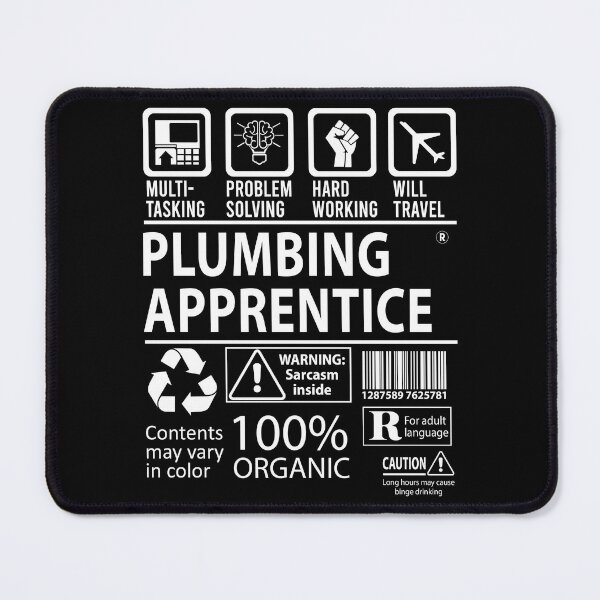 Item preview, Plumbing Apprentice T Shirt - MultiTasking Certified Job Gift Item Tee designed and sold by killingworthhi.
