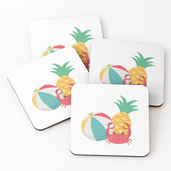 Item preview, Beach Ball, Pineapple and Crab Tropical Paradise designed and sold by silviaol.