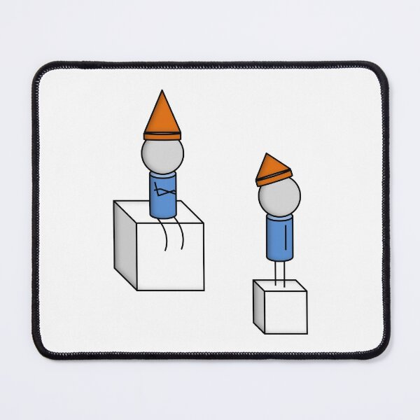 Item preview, Mignomes Sitting and Standing on Cubes designed and sold by NoirPineapple.