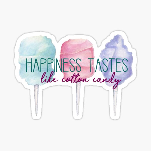 Item preview, Happiness Tastes Like Cotton Candy designed and sold by annmariestowe.