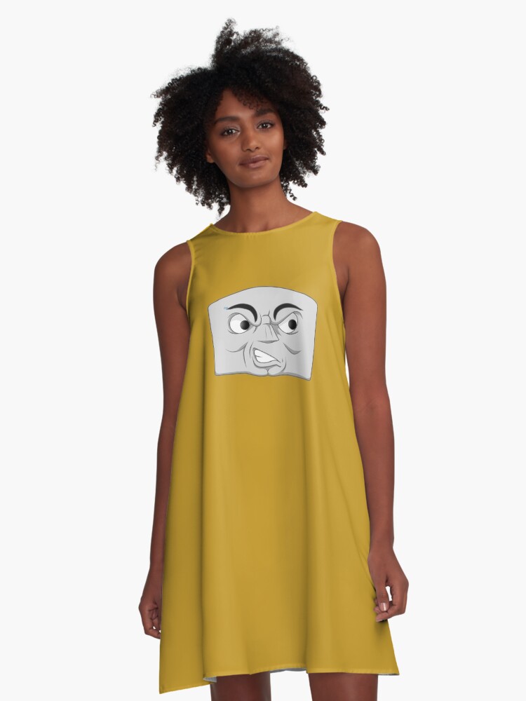 Diesel 10 angry face A Line Dress for Sale by corzamoon Redbubble