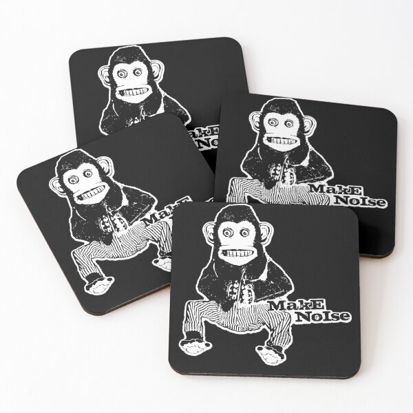 Item preview, MONKEY MAKE NOISE all original design / old school toy monkey banging cymbals designed and sold by massiveink.