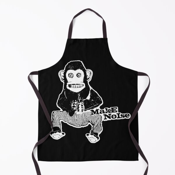 Item preview, MONKEY MAKE NOISE all original design / old school toy monkey banging cymbals designed and sold by massiveink.