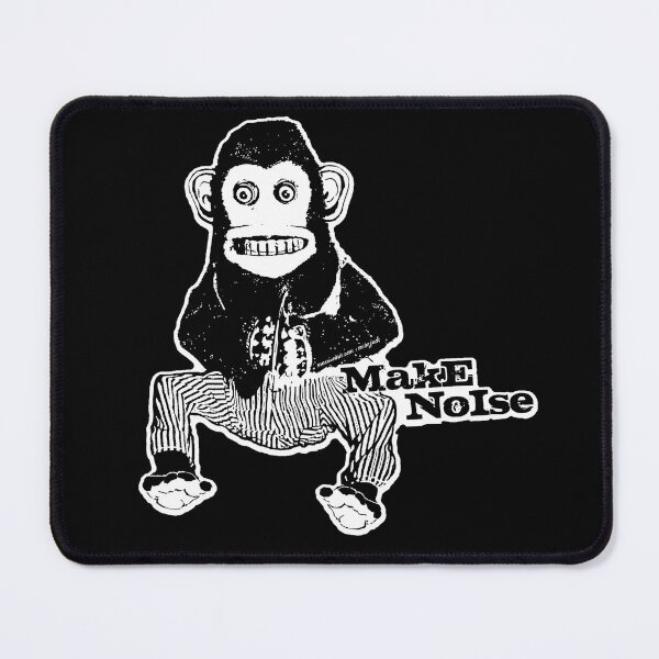 Item preview, MONKEY MAKE NOISE all original design / old school toy monkey banging cymbals designed and sold by massiveink.