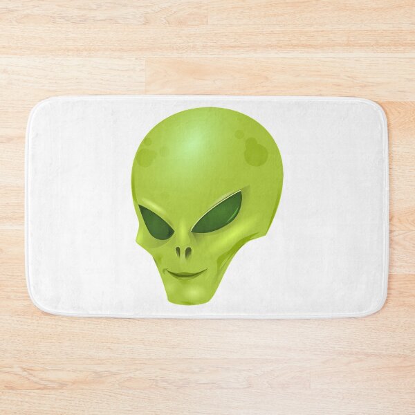 Item preview, Green Alien Martian. Funny Scary Alien Face designed and sold by silviaol.