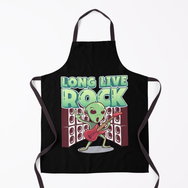 Item preview, Long Live Rock Guitar Playing Alien designed and sold by wdyoungblood.