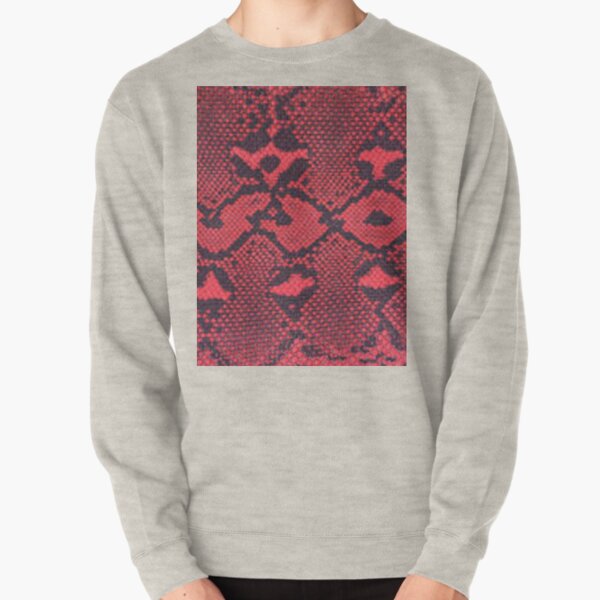 snakeskin sweatshirt