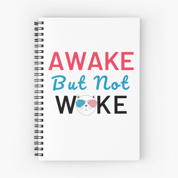 Item preview, Awake But Not Woke Funny Saying, Anti Woke Culture, Awake Not Woke designed and sold by Airmilly Store.