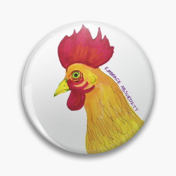 Artikelvorschau, Embrace Absurdity Chicken (leichte Version) entworfen und verkauft von SassySpike.
