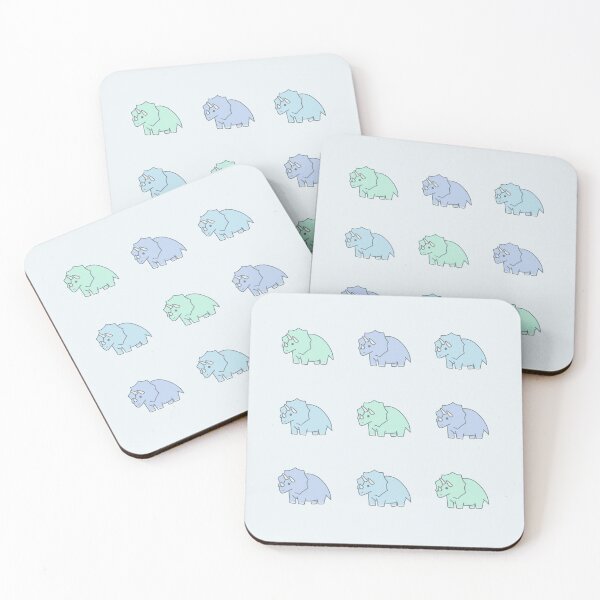 Item preview, Cute Triceratops Pattern Blues designed and sold by LexieRJ.