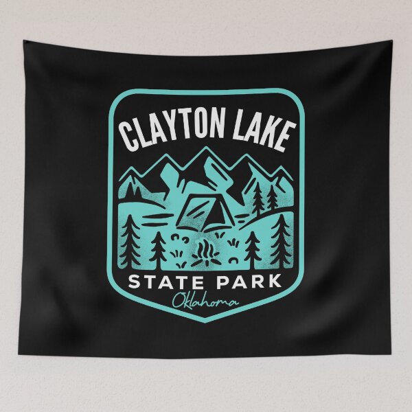 Item preview, Clayton Lake State Park Oklahoma designed and sold by HalpinDesign.