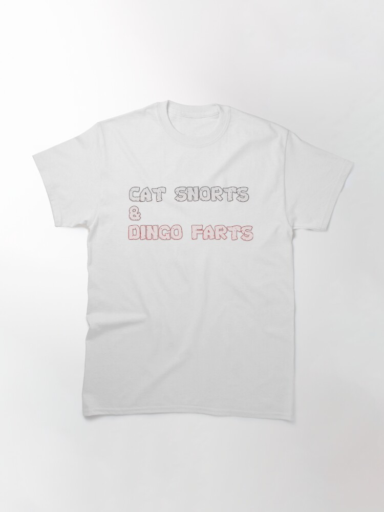 Thumbnail 2 of 7, Classic T-Shirt, Cat Snorts & Dingo Farts designed and sold by RetinalKandy.