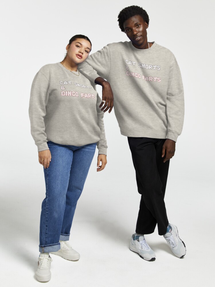 Thumbnail 1 of 7, Pullover Sweatshirt, Cat Snorts & Dingo Farts designed and sold by RetinalKandy.