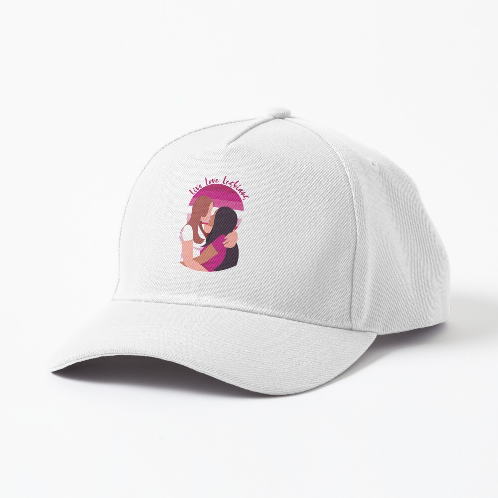 Live Love... Lesbians LGBT+ humour funny Cap