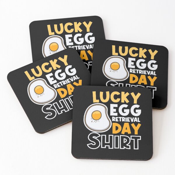 Item preview, Lucky Egg Retrieval Day Embryo Transfer Egg Retrieval Day T-Shirt designed and sold by TheresaKessler.