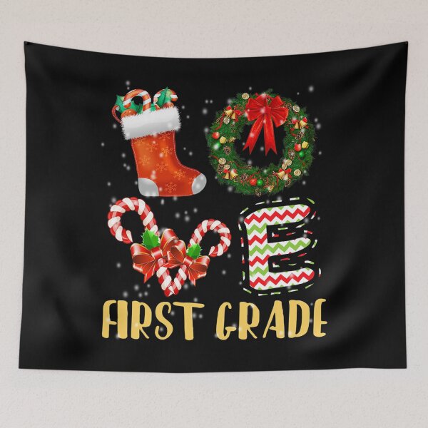 Item preview, Love 1st Grade Christmas Teacher designed and sold by TheresaKessler.