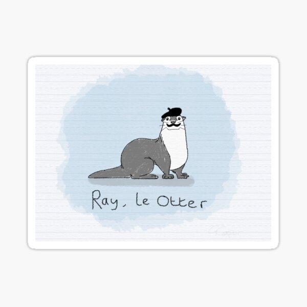 Ray, Le Otter Sticker