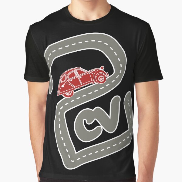 2cv T-shirt graphique