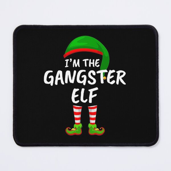Item preview, Matching Family Funny I'm The Gangster Elf Christmas T-Shirt designed and sold by TheresaKessler.