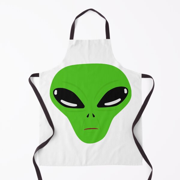 Item preview,  Scary Creepy Green Alien with Large Black Eyes designed and sold by silviaol.