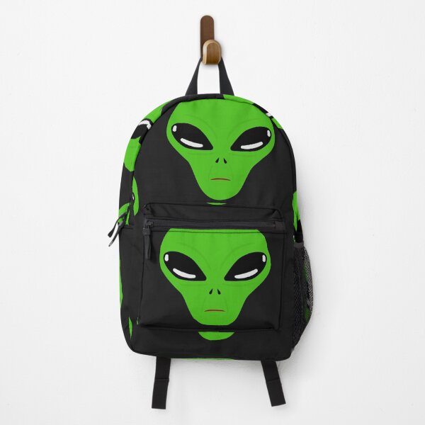 Item preview,  Scary Creepy Green Alien with Large Black Eyes designed and sold by silviaol.