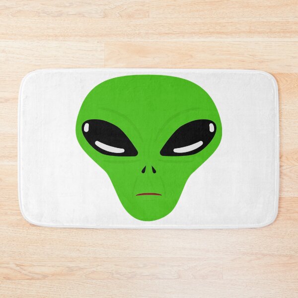 Item preview,  Scary Creepy Green Alien with Large Black Eyes designed and sold by silviaol.