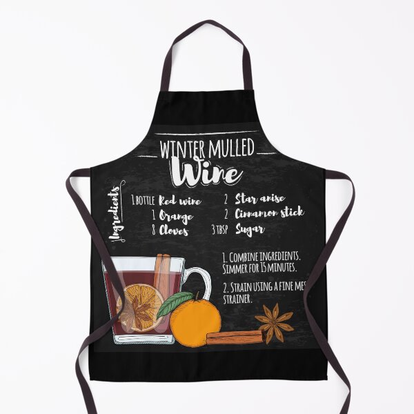 Item preview, How to make Mulled Wine at Home - Creative Christmas design pattern art piece designed and sold by HROC.