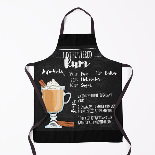 Item preview, How to make Hot Buttered Rum at Home - Creative Christmas design pattern art piece designed and sold by HROC.