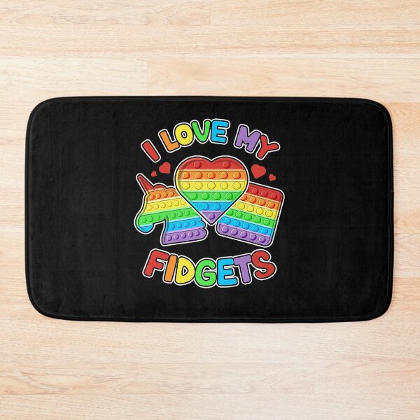 Item preview, I love My Fidgets Pop It Fidget Toy Colorful Pop It Kids T-Shirt designed and sold by OsborneKlein.