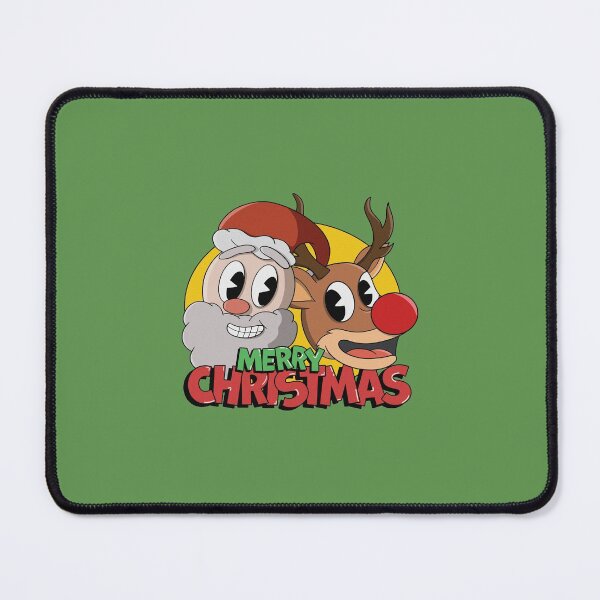 Item preview, Merry Christmas! - Santa & Rudolph [Cuphead Style] designed and sold by lostgempizza.
