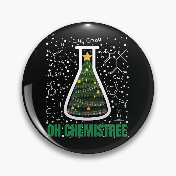 Item preview, Oh Chemistree Funny Chemistry Science Teacher Christmas designed and sold by GravitiTees.