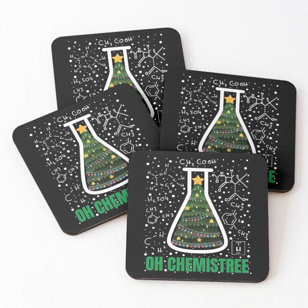 Item preview, Oh Chemistree Funny Chemistry Science Teacher Christmas designed and sold by GravitiTees.