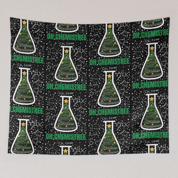 Item preview, Oh Chemistree Funny Chemistry Science Teacher Christmas designed and sold by GravitiTees.