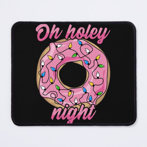 Item preview, Funny Christmas Donut Oh Holey Night designed and sold by TKsTees.