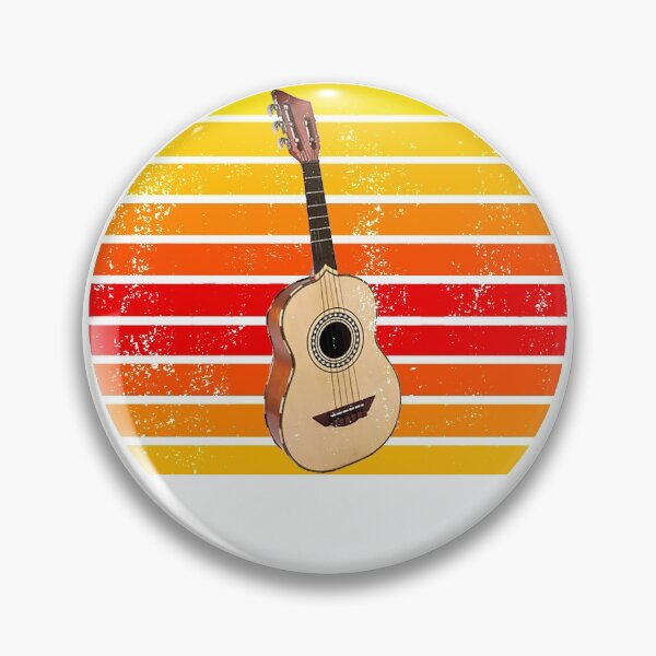Item preview, Retro Sunset Vihuela Mexican Vihuela de Cedro designed and sold by KellySX.