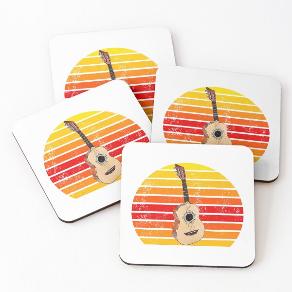 Item preview, Retro Sunset Vihuela Mexican Vihuela de Cedro designed and sold by KellySX.