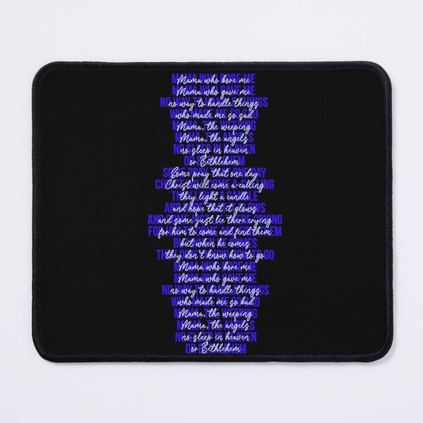 Item preview, Mama Who Bore Me Lyrics designed and sold by Theatre Thoughts.