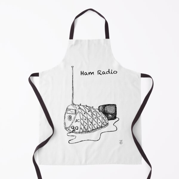 Item preview, Ham Radio (BW) designed and sold by ColdCampComix.