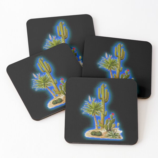 Item preview, Vintage illustration of a desert cactus scene designed and sold by Floradigital.