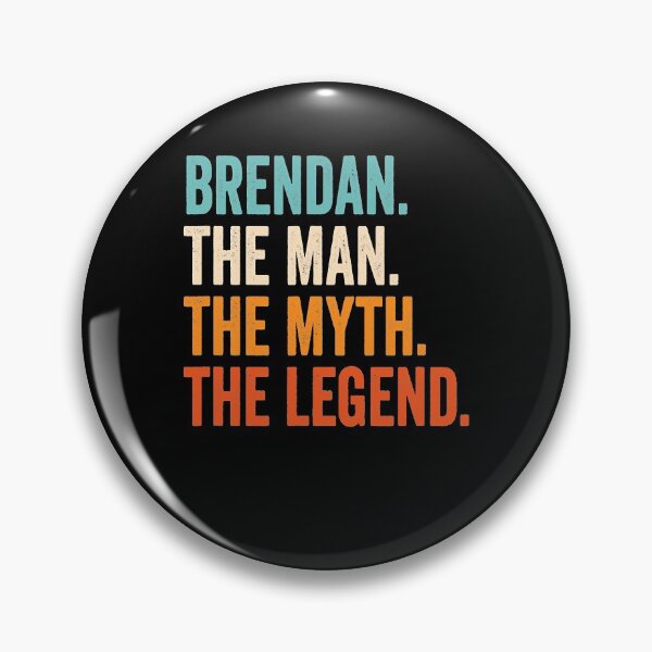 Artikelvorschau, Herren Brendan The Man The Myth The Legend Vorname Brendan T-Shirt entworfen und verkauft von OsborneKlein.