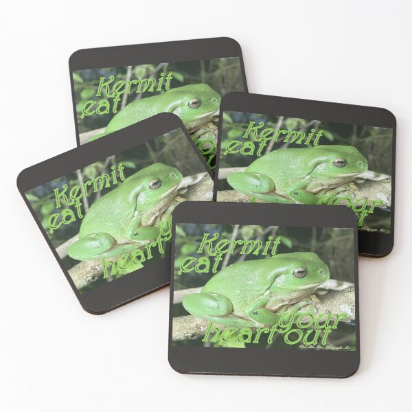 Item preview, KERMIT THE FROG, EAT YOUR HEART OUT  designed and sold by Opalbluerose.