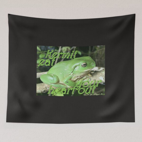 Item preview, KERMIT THE FROG, EAT YOUR HEART OUT  designed and sold by Opalbluerose.