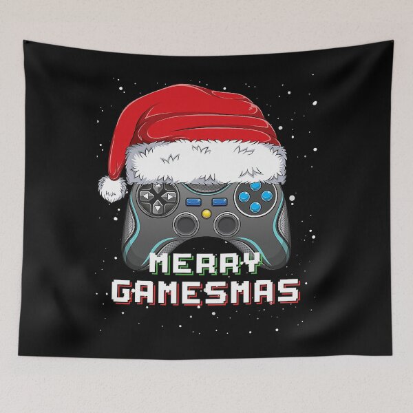 Item preview, Merry Gamesmas Funny Christmas Gaming Video Gamer Boys Kids T-Shirt designed and sold by OsborneKlein.