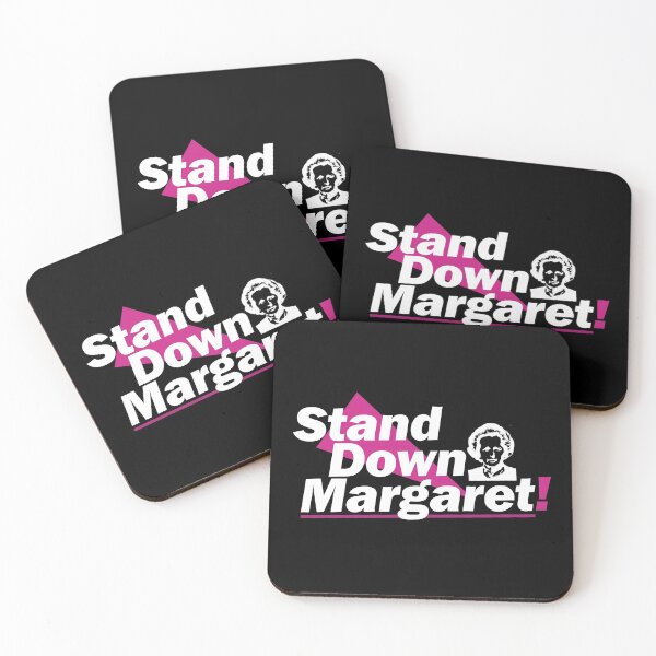 Item preview, Stand Down Margaret (white) designed and sold by Fairytale of DC.