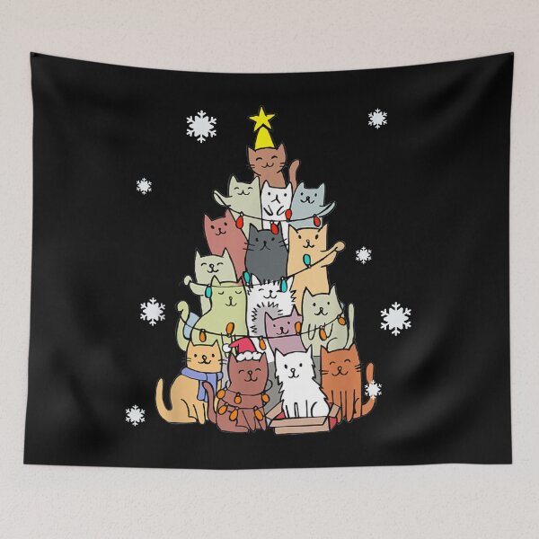Item preview, Ugly Christmas Sweater Cat Tree - Funny Xmas Cat Gift designed and sold by KunNero.