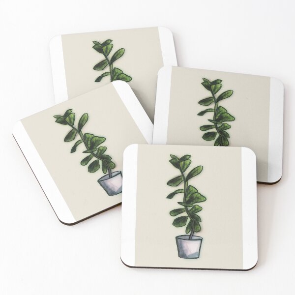 Item preview, Tall Potted Plant Card designed and sold by ArtByAyden.