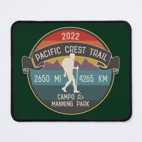 Artikelvorschau, Pacific Crest Trail 2022 Wanderer entworfen und verkauft von LADGraphics.