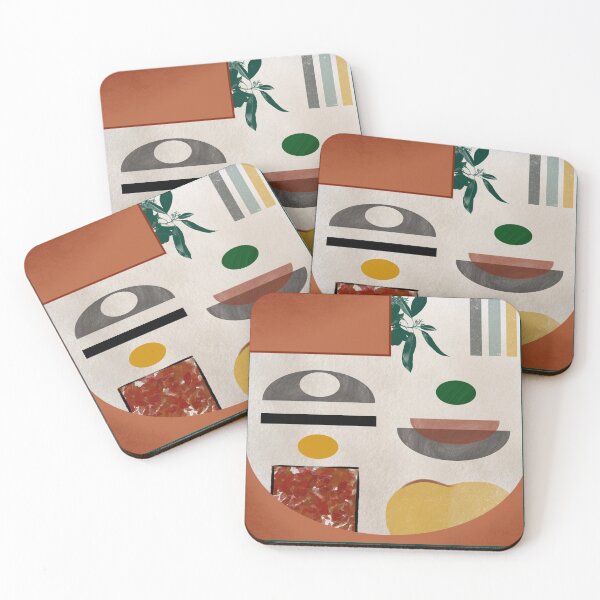 Item preview, Copy of Mid-Century Rainy Day Flowers designed and sold by Good Golly Mix  Molly.
