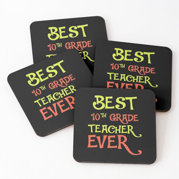 Item preview, Best 10th Grade Teacher Ever designed and sold by AuroraApparel.